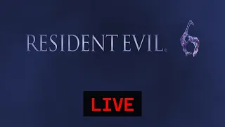 Resident Evil 6 ft  @REAL_SSC  LIVE | Part 6