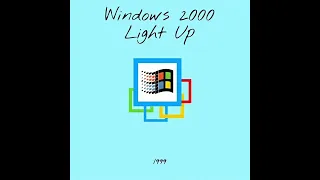 Windows 2000 Light Up StartUp & Shutdown (Fan Made)