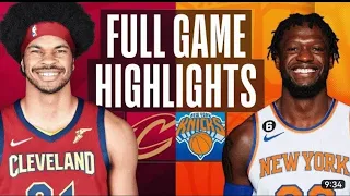 Cleveland Cavaliers vs New York knicks l Full Game Highlights 2022-23 NBA Season l January 24