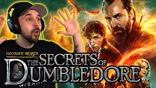 I MISS JD! Fantastic Beasts Movie REACTION! The Secrets of Dumbledore