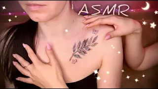 АСМР, Трейсинг и Раскраска ТАТУ, Близкий Шепот / GENTLE ASMR,  tattoo tracing