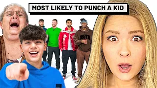 Parents React To KIDS & GRANDPARENTS BRUTALLY RATE THE SIDEMEN