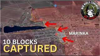 Russia Captures 10 Blocks of Marinka