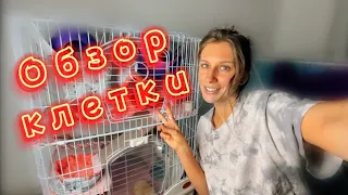 Как я обустроила клетку крыс 🐀