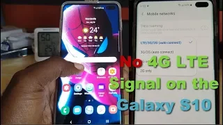 No 4G LTE Signal on the Galaxy S10 Fix