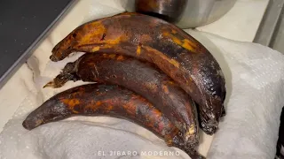 Mira Lo Que Acabo De Hacer Con Estos Platanos Maduros Apunto De Dañarse Casi Podridos!!