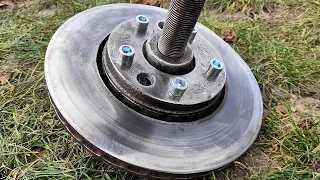 Powerful Idea From An Old Car Brake Disc!!