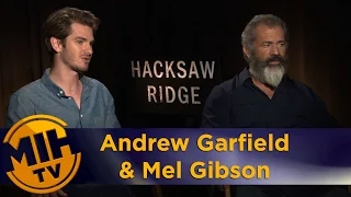 Andrew Garfield & Mel Gibson Hacksaw Ridge Interview