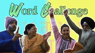 Eh kehra "WORD" hunda 😂 || Word Challenge || MannVsChann 2