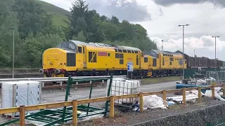 Log train Aberystwyth through Machynlleth 18/5/22