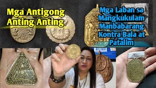 Antigong Anting anting at mga katuruan Lihis bala Kontra patalim at bala