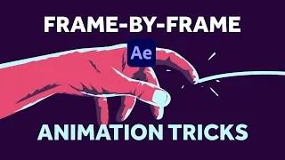 Frame by Frame Animation Tricks in After Effects | Tutorial