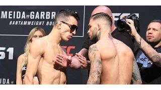 UFC Fight Night 88: Almeida vs. Garbrandt Weigh-Ins  (FULL)