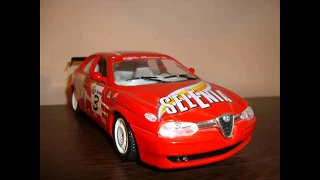 Diecast model cars collection 1/24 - ALFA Romeo 156 ISTCC   F  Gionavardi Champion 1998   Bburago