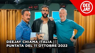 Deejay Chiama Italia - Puntata del 11 ottobre 2022 / Ospite Marco Mengoni