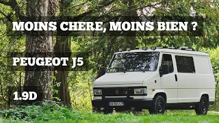 PEUGEOT J5, le moins chère des VAN AMÉNAGÉ !!!