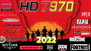 ♦️AMD HD 7970 in 15 GAMES                       (in 2022-2023)