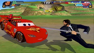 John Wick vs Lightning McQueen - Dragon Ball Z Budokai Tenkaichi 3