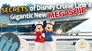 SECRETS of Disney Cruise Line’s Gigantic New MEGASHIP -- The Wish