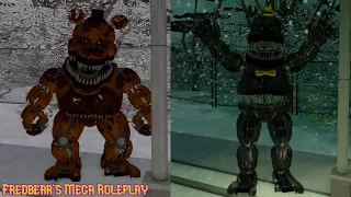 Nightmare + Nightmare Fredbear Showcase | Fredbear's Mega Roleplay