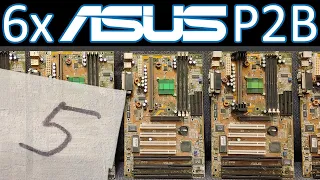 ASUS P2B Restoration: Board #5 - Replace 25-year-old capacitors?