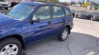 2003 Toyota Rav4 4X4