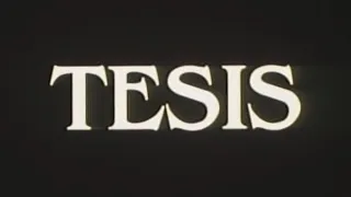 THESIS - TESIS (1996) - TRAILER