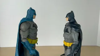 FACE OFF Mcfarlane Toys DC Multiverse Hush Batman vs Detective Comics 1000 Batman Comparative Review