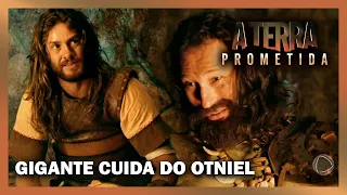 A TERRA PROMETIDA: Gigante Talmal cuida do Otniel