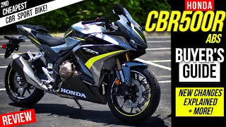 New Honda CBR500R Review: Changes Explained, Specs + More! | CBR better than CB500X & CB500F?