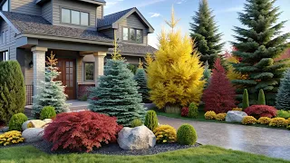 Nature's Finest | Coniferous Plant Front Yard Design Ideas to Wow Your Neighbors