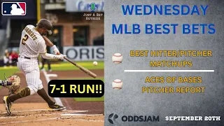 7-1 RUN! 🔥 I MLB Best Bets, Picks, & Predictions for Today, September 20th!