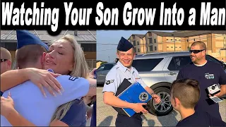 An Emotional Day for The Randall Family | AirForce BMT Graduation 2022