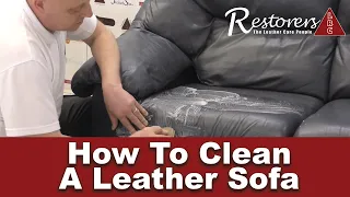 How To Clean & Care For A Leather furniture