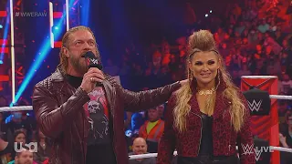 Edge and Beth Phoenix confront The Miz & Maryse - WWE Raw 1/3/22