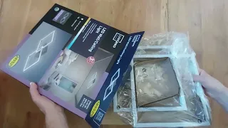 Unbox and testing LIDL (LIVARNO) LED Ceiling Light / LIDL (LIVARNO) LED Deckenleuchten