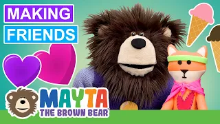 Learn How to Make Friends for Kids | Making Friends with Mayta