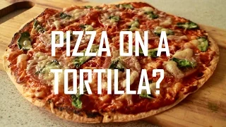 Cheap and Easy - Tortilla Pizza