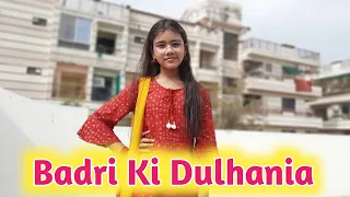 Badri ki dulhania | Dance | Holi Song | Abhigyaa Jain Dance | Full Dance video | Bollywood Song