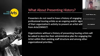 ArtsCONNECT 2024-2025 Informational Webinar