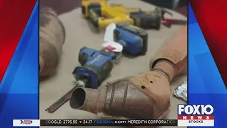 Police arrest suspects accused of stealing catalytic converters