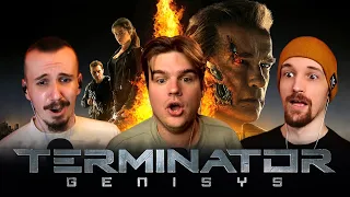 TERMINATOR GENISYS (2015) MOVIE REACTION!! - First Time Watching!