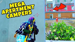 MEGA APARTMENT CAMPERS TRIED TO TRAP ME IN THE ZONE | SOLO VS SQUADS