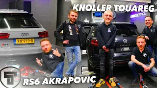 Volkswagen TOUAREG van MILAN KNOL! | AUDI RS6 Akrapovic remappen! 🚀