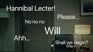 【Hannigram】 You made an appointment with Dr.Lecter. What would you hear when you were waiting?