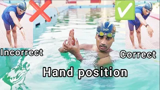 Freestyle Swimming Hand Technique, Pull Phase Correct Technique - Swimming Tips For Beginners