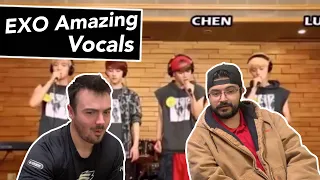 EXO Amazing Vocals REACTION!!!!