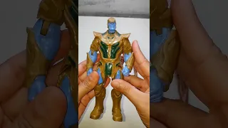 UNBOXING MAINAN IRON MAN THANOS BUSTER VS SIREN HEAD #avengers #superheroes