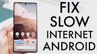 How To FIX Slow Internet On Android!