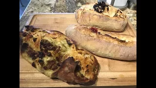 Sourdough Bread with 3 Fillings